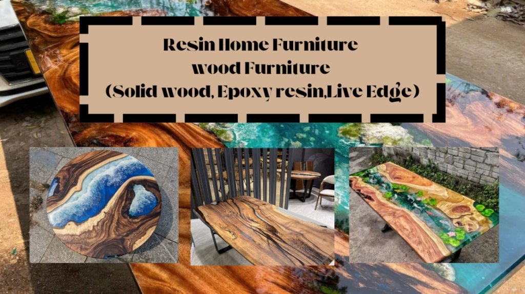 Four amazing epoxy table top ideas